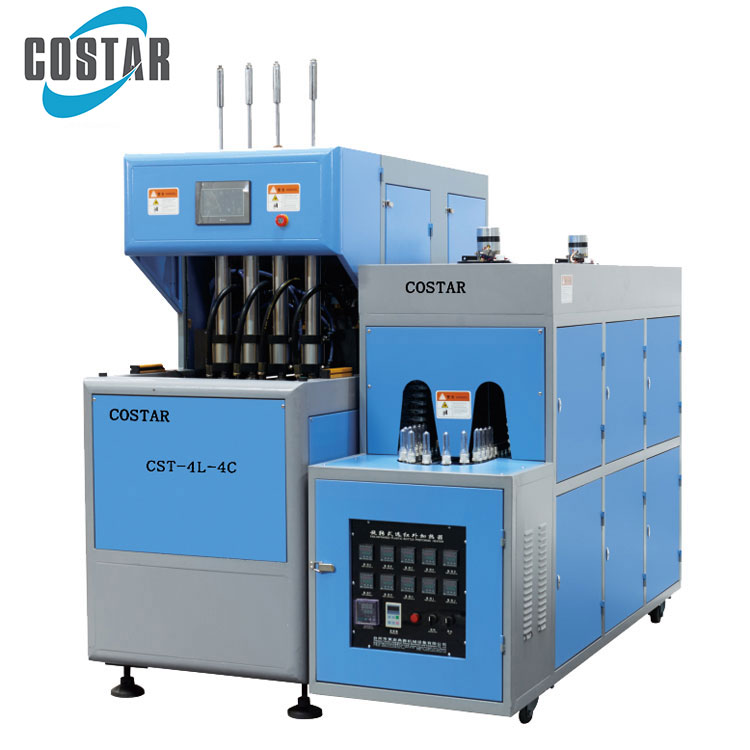 2200-3000 BPH semi automatic plastic PET bottle blowing machine