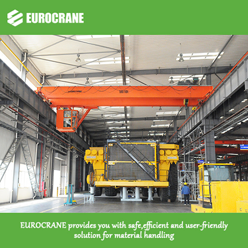 Overhead crane hook tipe ganda girder overhead crane