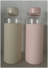 480mL Glass Bottle With Silicone Cover