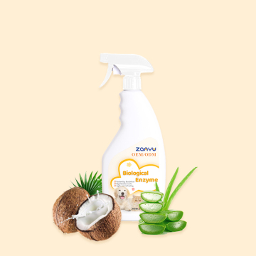 Private Label Petcare Stain and Odor Remover 500ml - Pet Biological Enzyme Deodorizing Spray