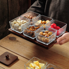 Glass Container Candy Snack Storage Box