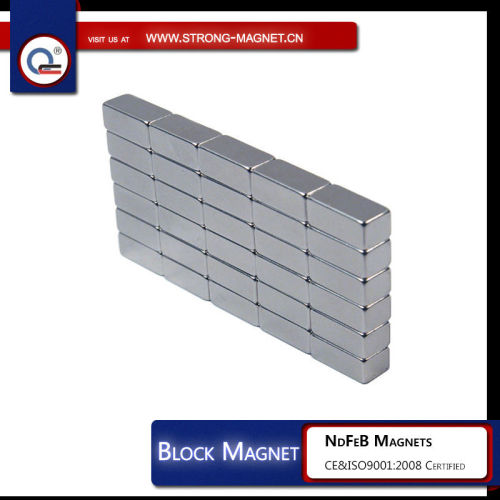 Squared neodymium magnet n35