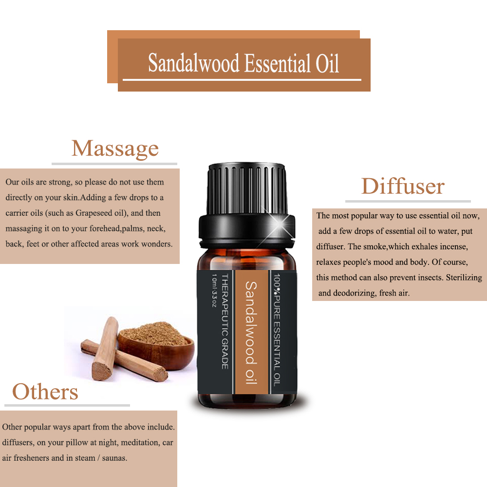 Premium Natural Organic Sandalwood Essential Oil do snu