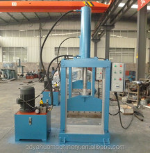 Single Knife Hydraulic Press Bale Cutter/Rubber Cutting Machine