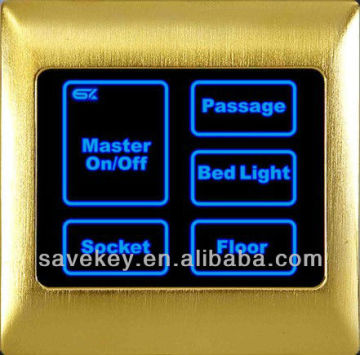 Light switch touch panel/darkness controlled light switch/high quality lighting control touch panel