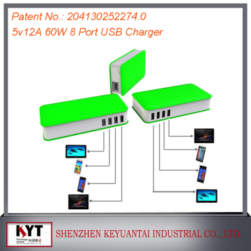 Shenzhen 8 port usb charger, mechanical phone charger/bulk usb charger for mobile phone and tablets