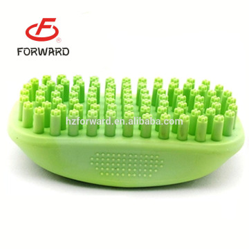 dog hair cleaning brush rubber soft dog grooming brush