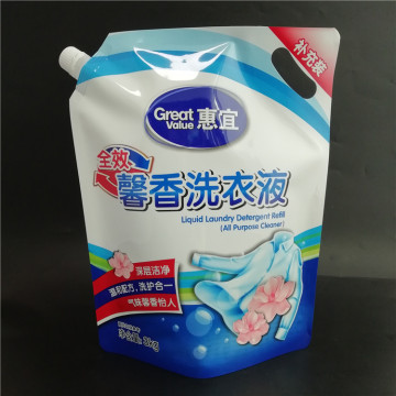 stand up Spout Pouch with Handle Packaging