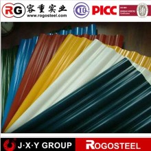 roofing material steel corrugated sheet