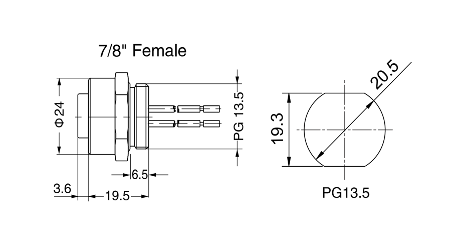 7/8" cable