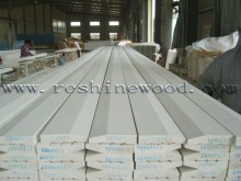 Wood Gesso White Paint Poplar Moulding