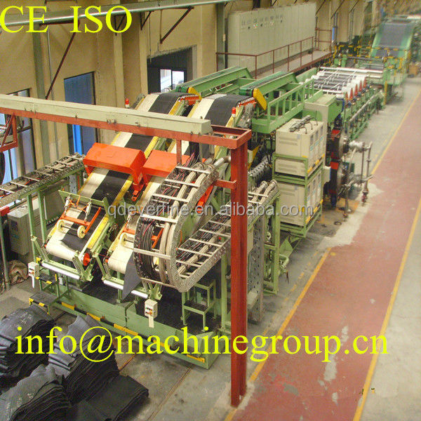 wide width rubber sheet extrusion and calendering line/wide width rubber sheet extruder machine