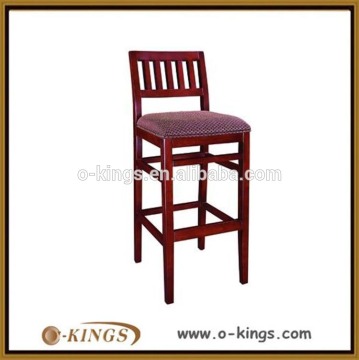 Bar furniture, wooden bar chiar for hotel lobby
