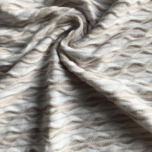 Rayon viscose Jacquard with spandex knitting fabric