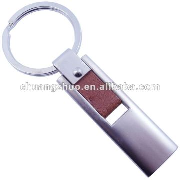 fashion metal initial key chain