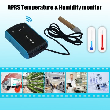 Trucks and freezers gsm temperatur alarm remote temperature sensor