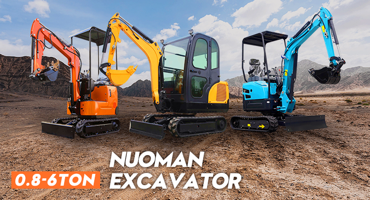 Nuoman Excavator Banner