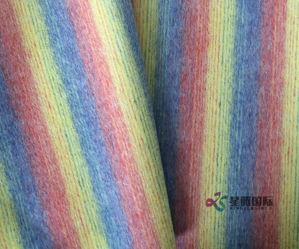 Double faced wool fabric various colors wool