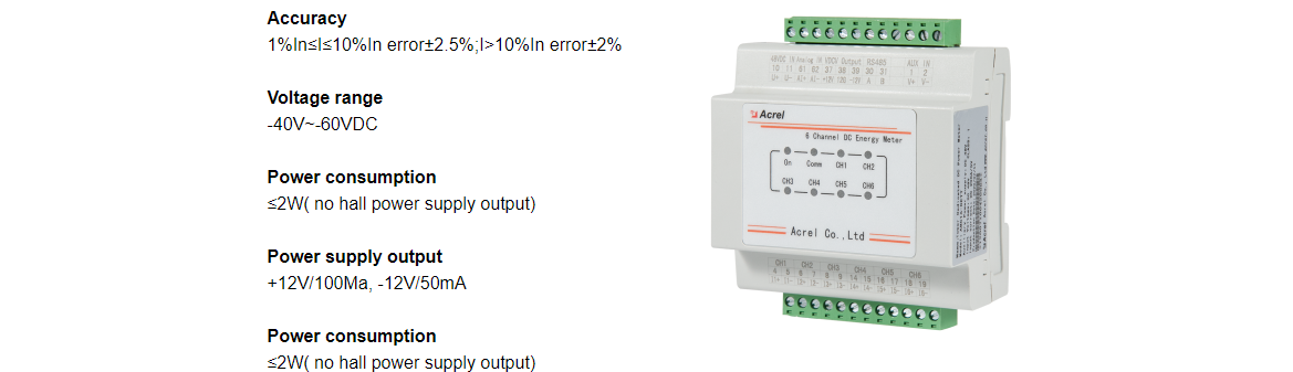 dc power supply meters