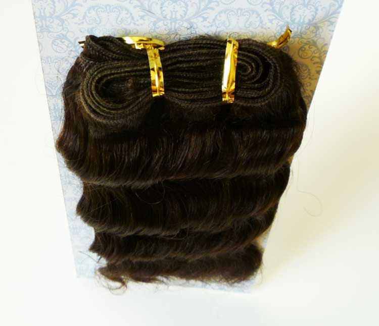 Adorable 100% human hair extention india hair weave deep wave 2pcs hair bulk package for black woman