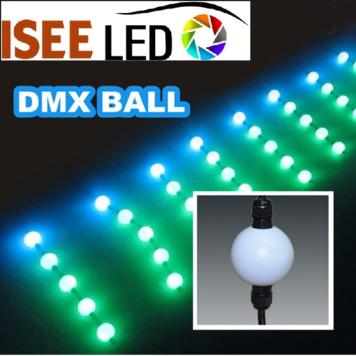 3D ao ar livre levou rgb pixel ball DC15V