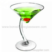 Mouth Blown Borosilicate Martini Glasses?