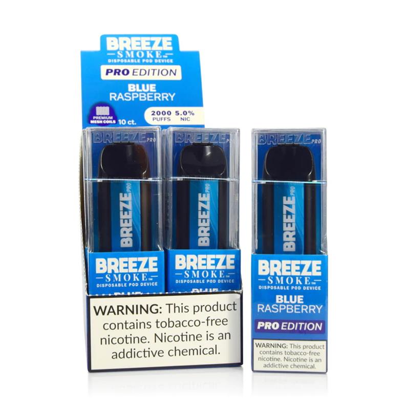 Breeze Pro Edition 2000 Puffs Disponível E-Cigarette