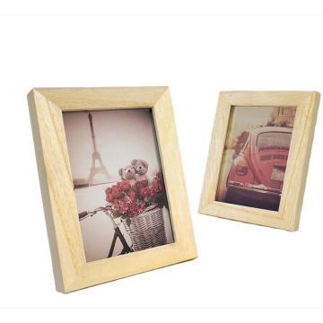 Wood Multi Sizes Picture Frames Wall Mount Tabletop