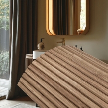 Lightweight MDF Flexible Wall Panel Fast Fitting Design