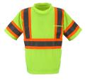 Hi vis phản ánh áo thun với túi