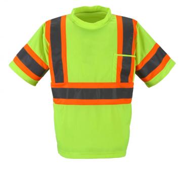 hi vis reflective tshirt with pocket