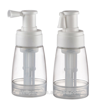 180 ML powder spray AS Bottle, China Supplier Offer Cosmetic powder sprayer pump bottle