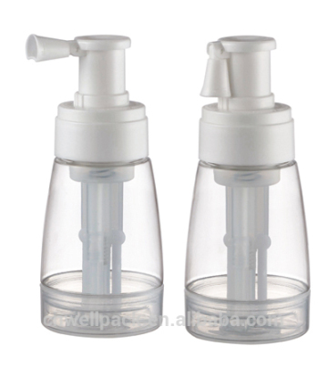 180 ML powder spray AS Bottle, China Supplier Offer Cosmetic powder sprayer pump bottle