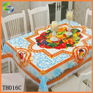 Hard plastic transparent independent table cover