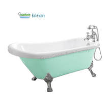 High Quality Classic Freestanding Aluminum Alloy Claw Foot Tub