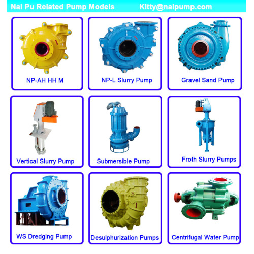 Electrical Horizontal Slurry sand pump