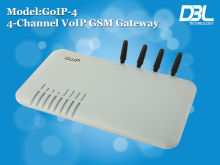 Sms Server Router Goip 4 Gsm Gateway Voip , Remote Sim Bank From Pstn