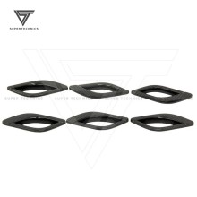 Carbon Fiber Side Air Intakes Left and Right (6 Pcs) for Maserati Quattroporte 2013-2016
