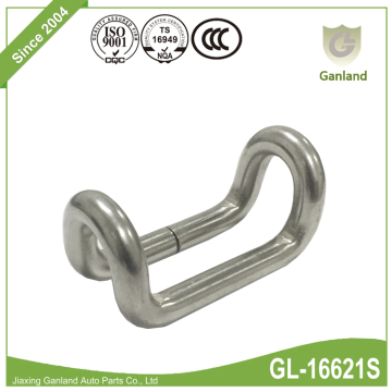 Stainless Steel Wire Hook Closed Coaming Rave Hook