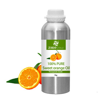 Petit paquet 100% pur concentré d&#39;huile essentielle à orange sucré huile de massage de pelage orange