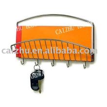 Wall Mounted Letter Holder and Key Rack