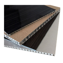 Marine Waterproof Aluminum Composite Panels 6mm-20mm Wood Grain Curved Aluminum Honeycomb Panel