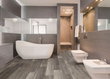 Grey Vinyl Plank Flooring