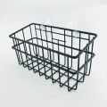 Metal Wire Suction Shower Caddy Storage Basket Soap sponge Holder for Bathroom Organization