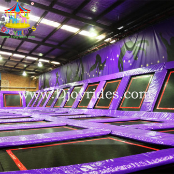 Factory Manufacture Indoor Trampoline Park Factory Price Trampoline Bed