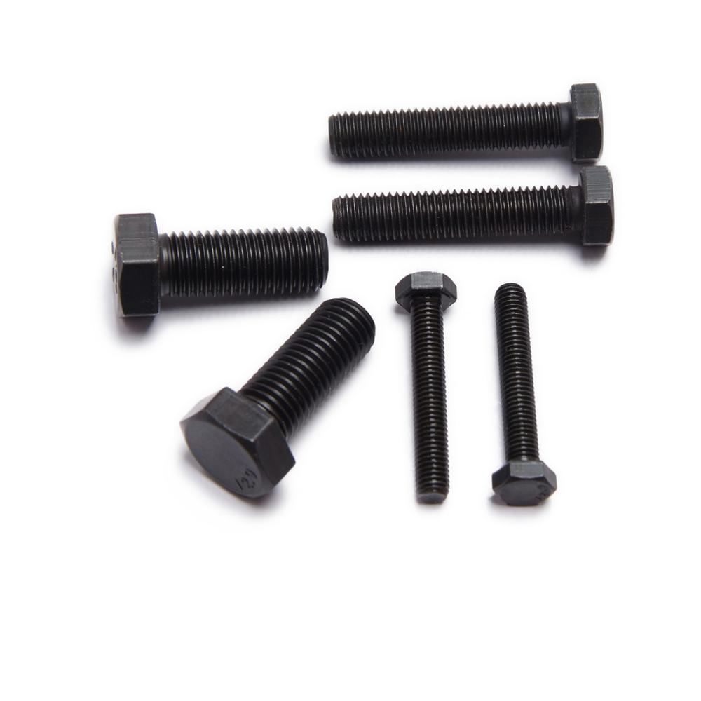 GB5783 Carbon Steel Black Oxid Hex Head Bolt