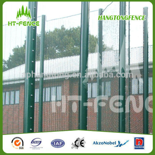 Industrial galvanized 358 prison security fencing