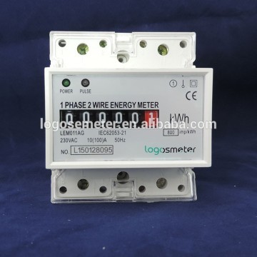 Single phase electric meter