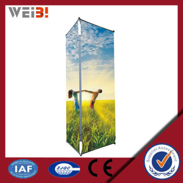 Rotating Display Stand Aluminum Rollup Banner Stand