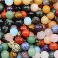 Orangle Agate 8MM Stone Balls Home Decoration Round Crystal Beads